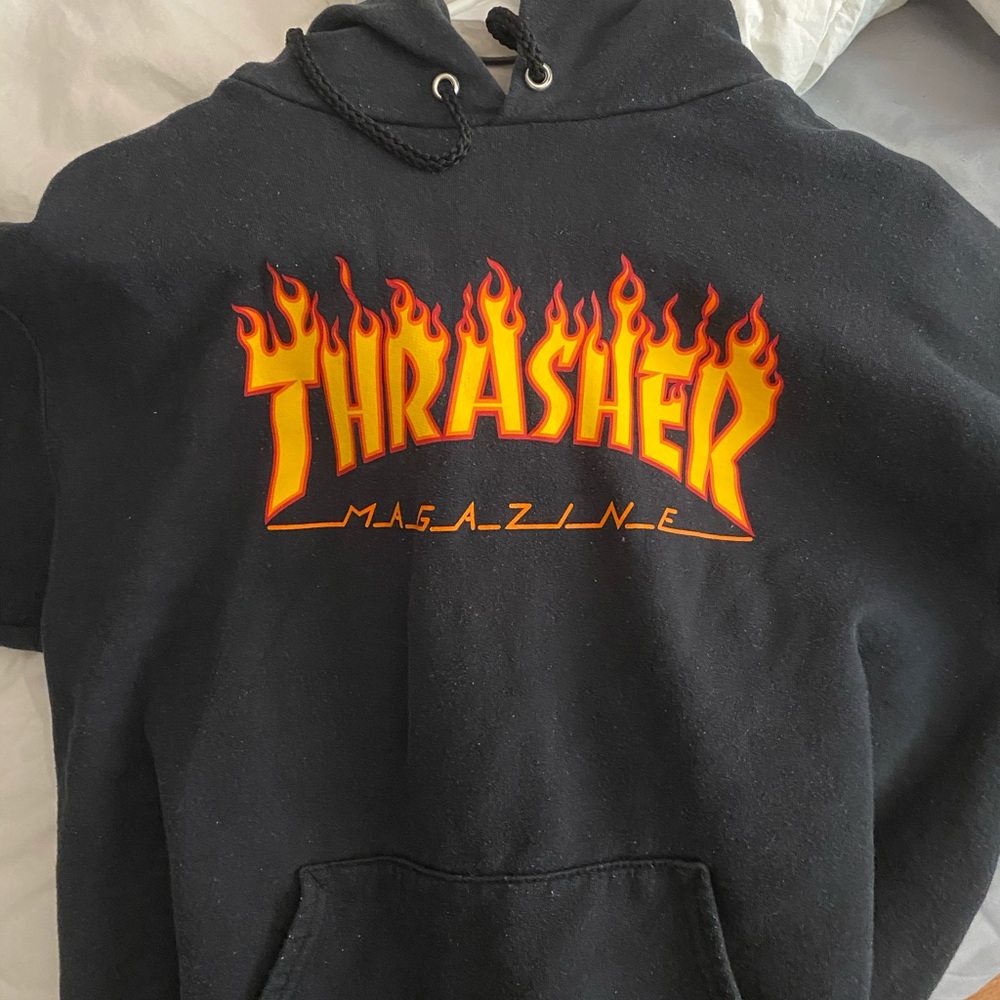 black hoodie